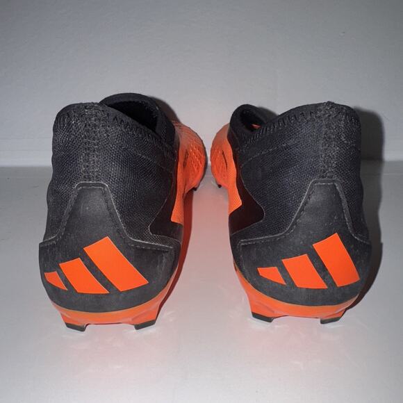 Adidas Predator Accuracy+ FG Orange Black Soccer Cleats GW4595 Men\'s Size 8 Shoe main image 7